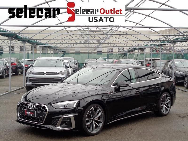 Usata Audi A5 Sportback S-Line 204 CV (150 kW) 2023 Nero met Utilitaria