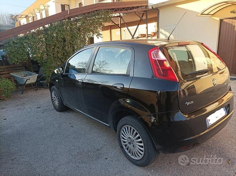 Usata Fiat Grande Punto 2008 Nero Utilitaria