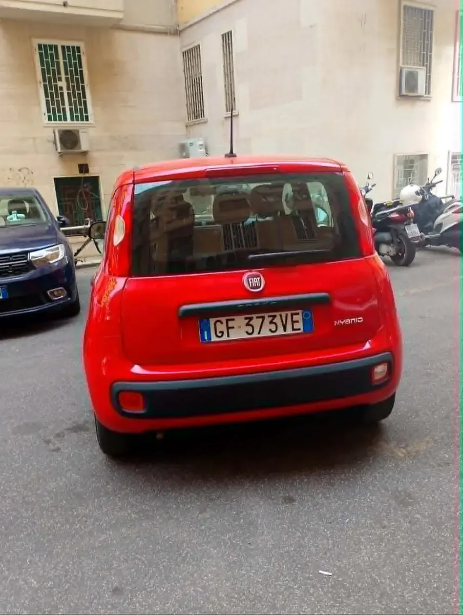 Usata Fiat Panda S 70 CV (51 kW) 2021 Rosso Utilitaria