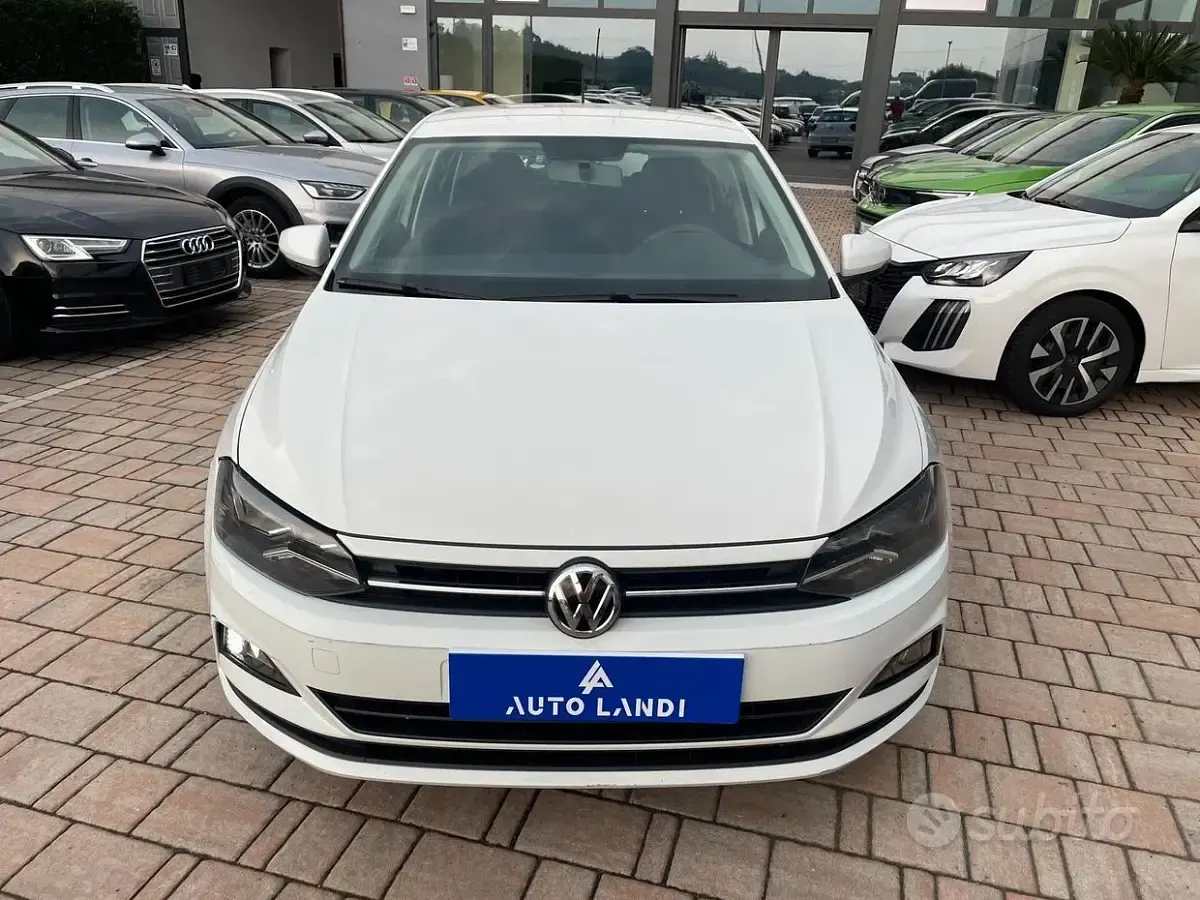 Usata VW Polo Comfortline 95 CV (69 kW) 2020 Bianco Utilitaria