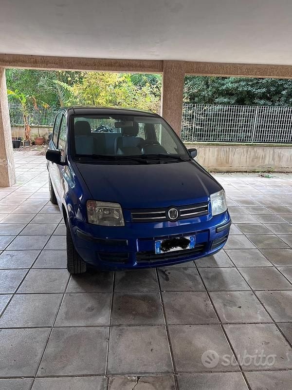 Usata Fiat Panda 77 CV (56 kW) 2008 Blu Utilitaria