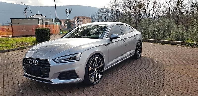Usata Audi A5 190 CV (139 kW) 2017 Argento Coupé