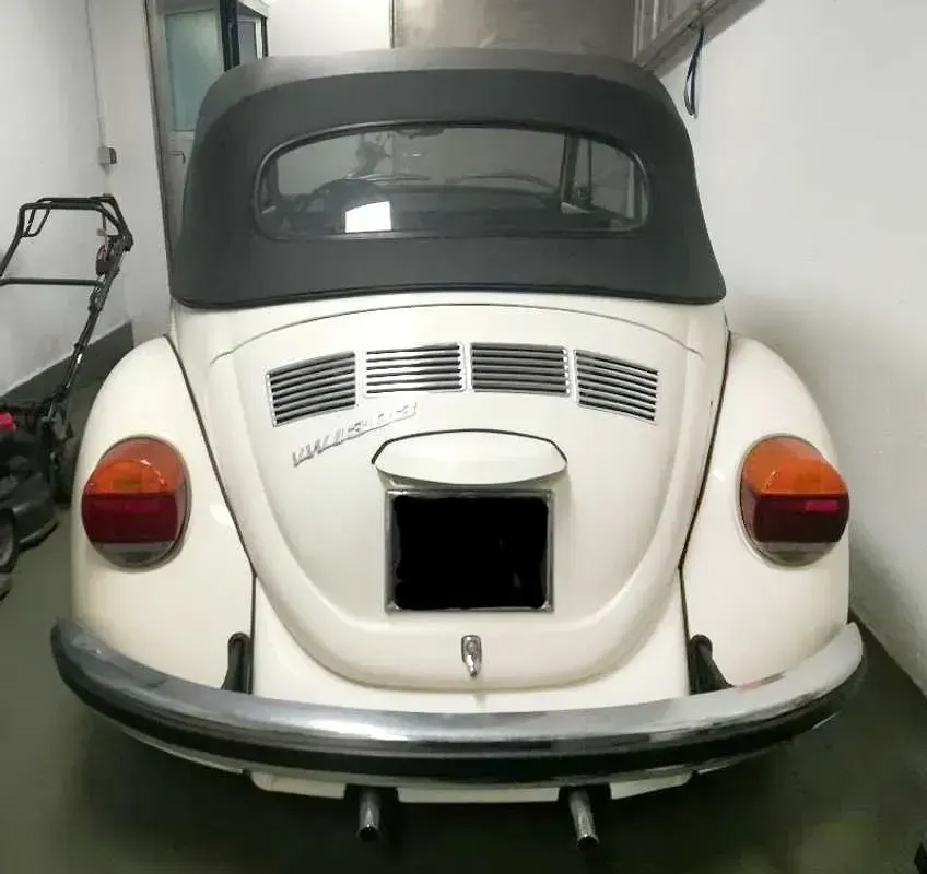 Usata VW Käfer 44 CV (32 kW) 1975 Bianco Cabrio