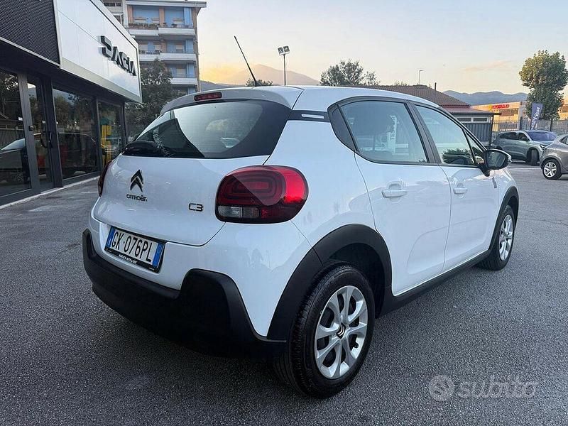 Usata Citroën C3 PureTech 83 CV (61 kW) 2022 Bianco Utilitaria