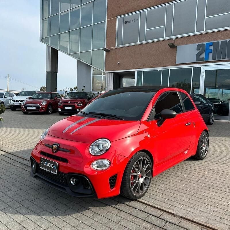 Usata Abarth 595 Competizione 180 CV (132 kW) 2021 Rosso Utilitaria