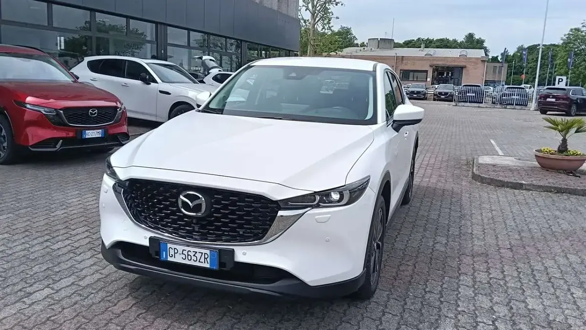 Usata Mazda CX-5 150 CV (110 kW) 2023 Bianco SUV