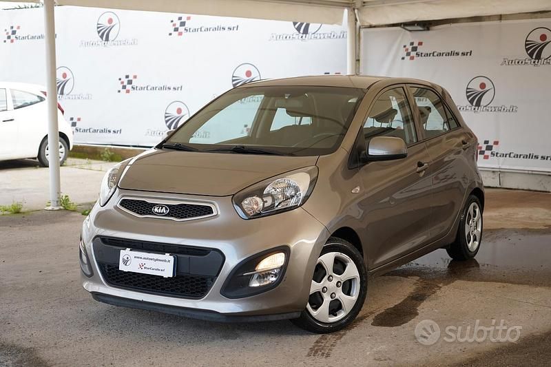Usata Kia Picanto 68 CV (50 kW) 2014 Marrone Utilitaria