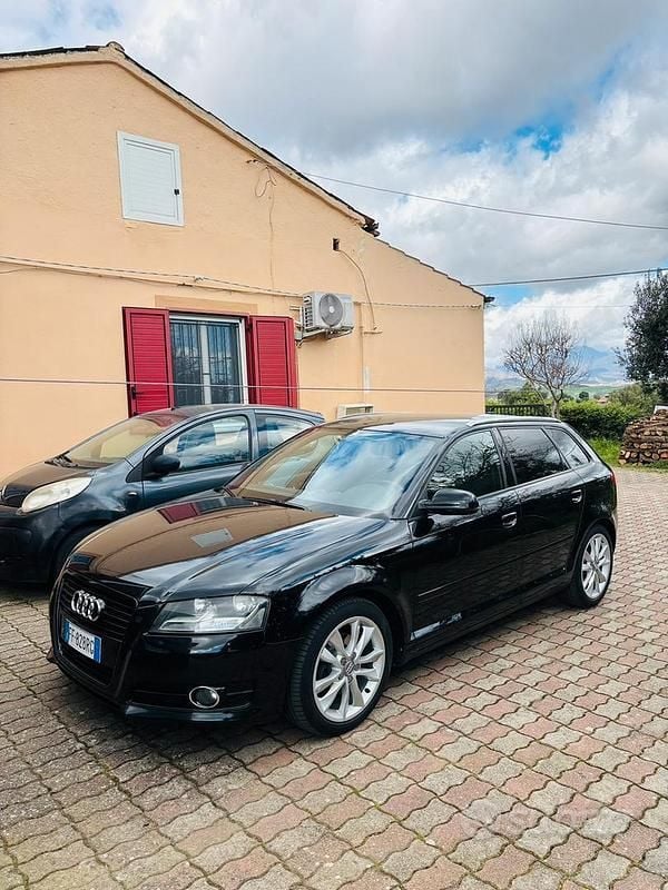 Usata Audi A3 105 CV (77 kW) 2011 Nero Berlina