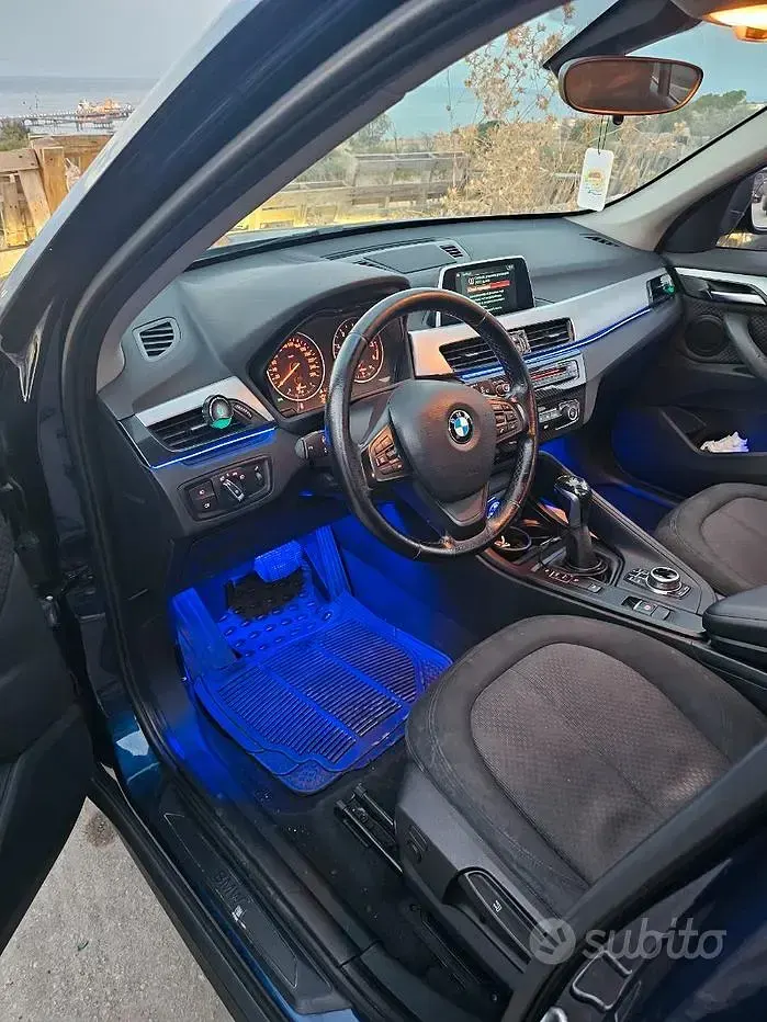 Usata BMW X1 150 CV (110 kW) 2017 Blu SUV