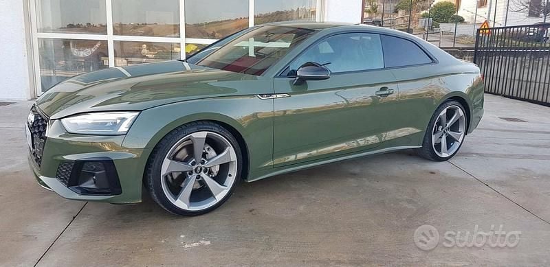 Verde Usata 2020 Audi A5 S-Line Coupé | 34.900 € (Buon prezzo) - Immagine 1/4