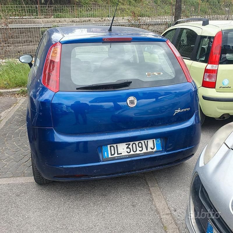 Usata Fiat Grande Punto 2007 Blu Utilitaria