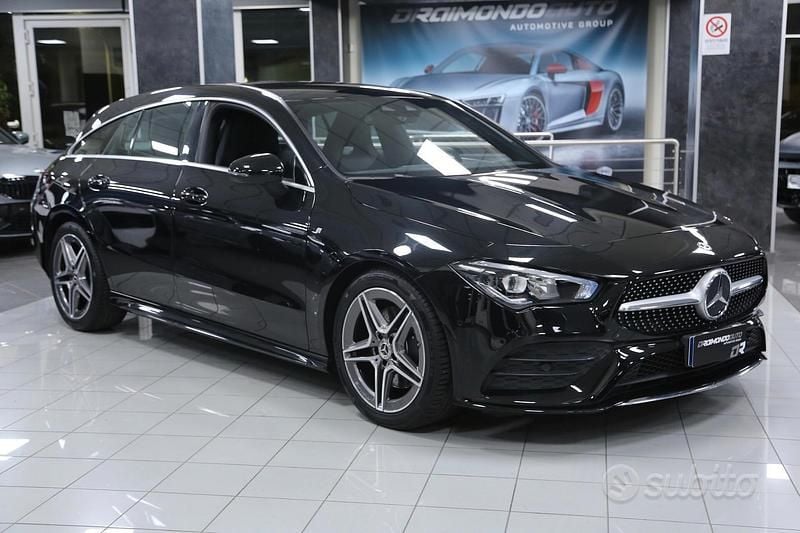 Usata Mercedes CLA200 Shooting Brake Premium 150 CV (110 kW) 2019 Nero Station wagon