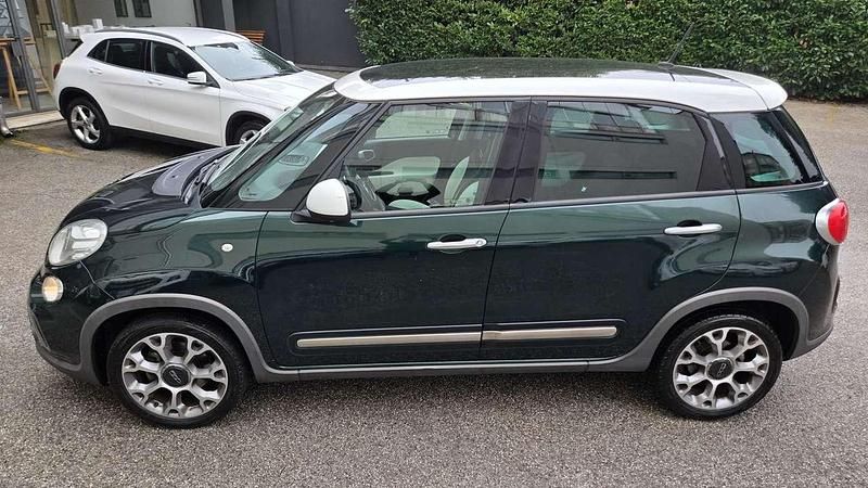 Usata Fiat 500L 105 CV (77 kW) 2015 Verde Monovolume