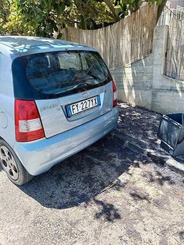 Usata Kia Picanto 65 CV (47 kW) 2008 Blu Utilitaria