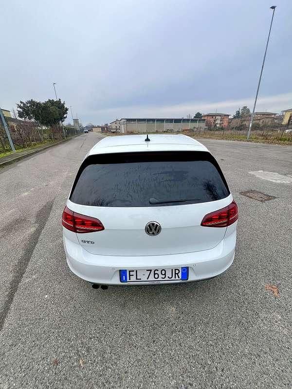 Usata VW Golf VII Sound 184 CV (135 kW) 2015 Bianco Berlina