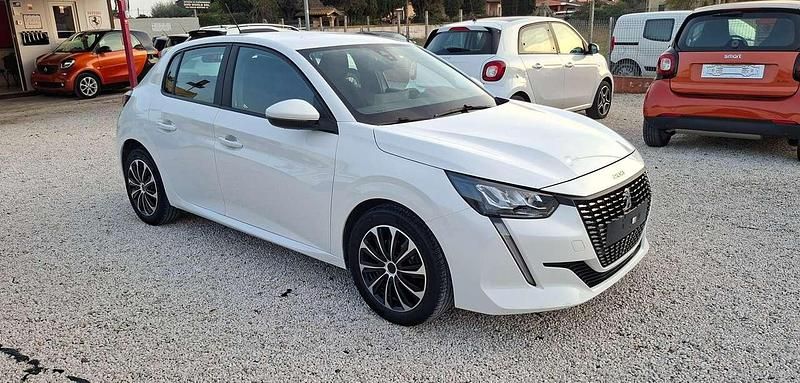 Usata Peugeot 208 Active 75 CV (55 kW) 2020 Bianco Utilitaria