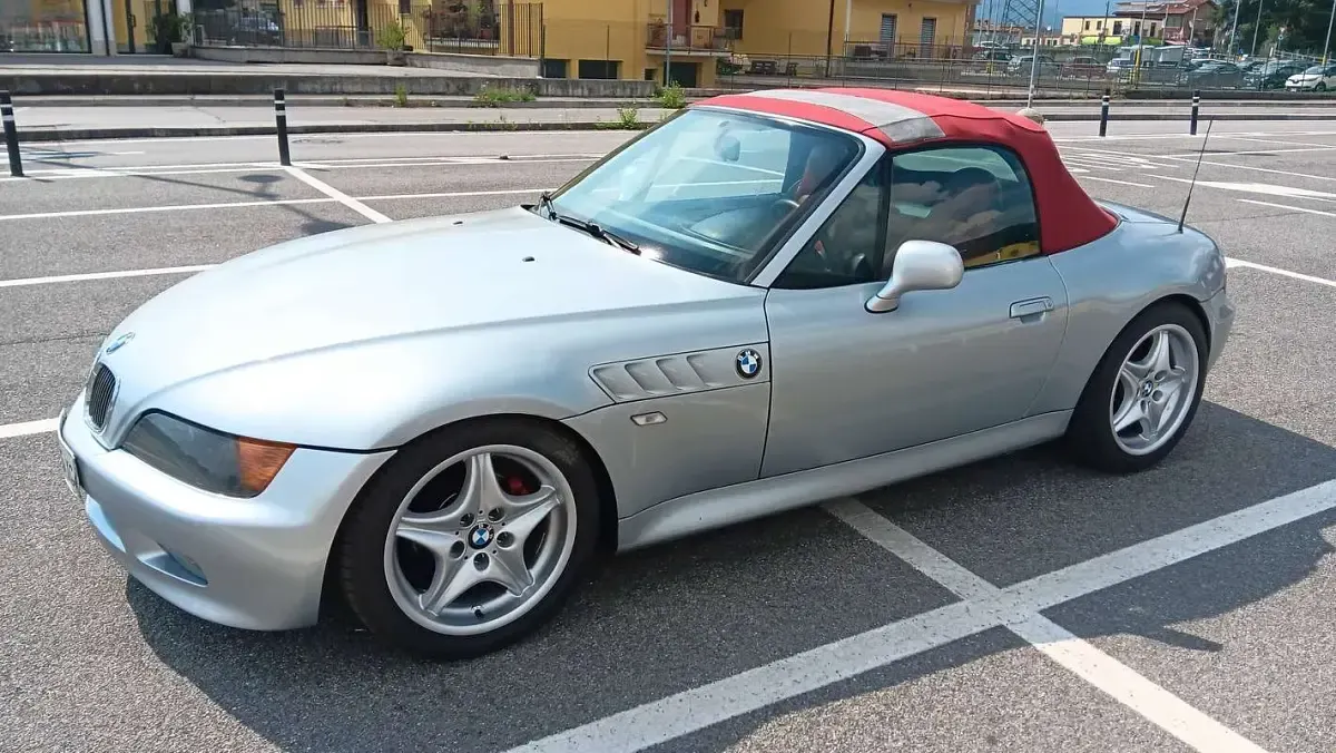 Usata BMW Z3 140 CV (102 kW) 1998 Argento Cabrio