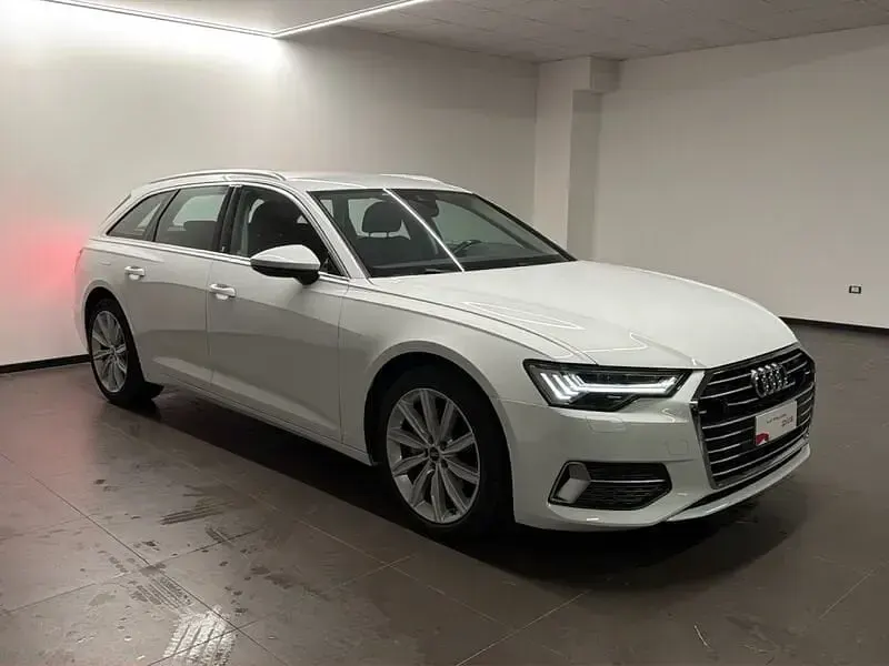 Usata Audi A6 Business 204 CV (150 kW) 2021 Bianco ghiaccio metallizzato Station wagon