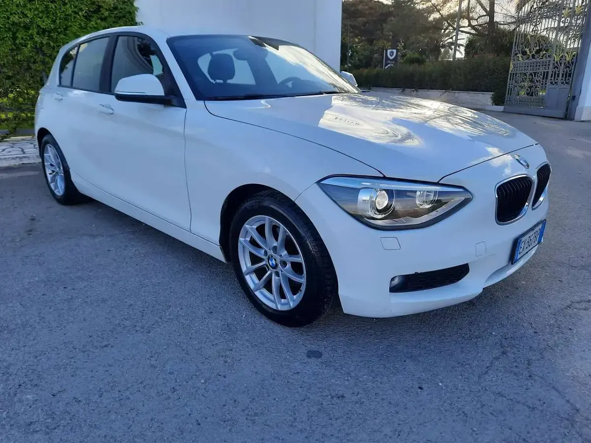 Usata BMW 116 116 CV (85 kW) 2014 Bianco Utilitaria