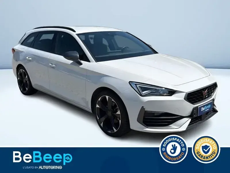Usata Cupra Leon 150 CV (110 kW) 2024 Bianco pastello Station wagon