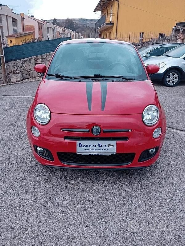 Usata Fiat 500 Sport 69 CV (50 kW) 2015 Rosso Berlina