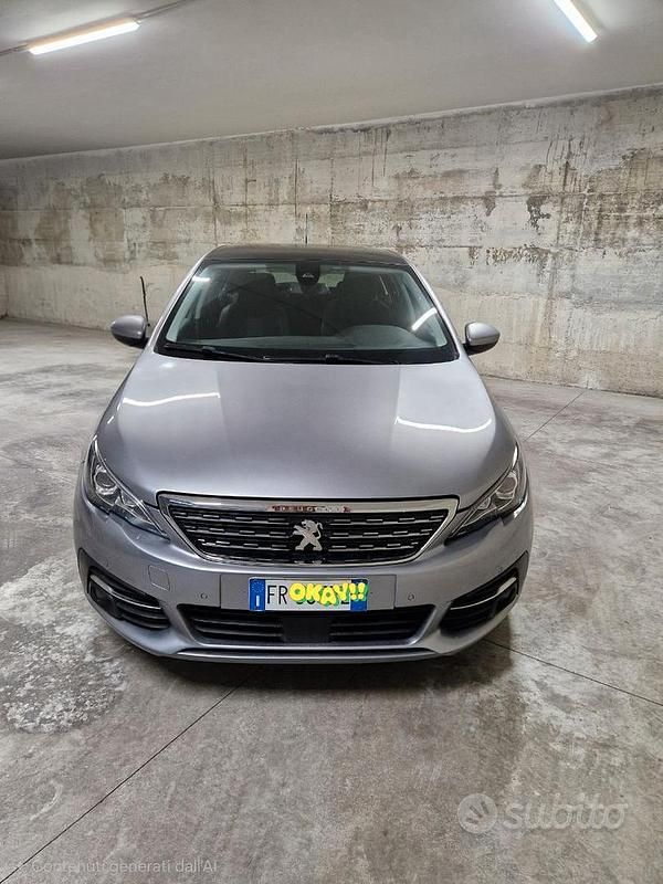 Usata Peugeot 308 Allure 130 CV (95 kW) 2018 Grigio Berlina
