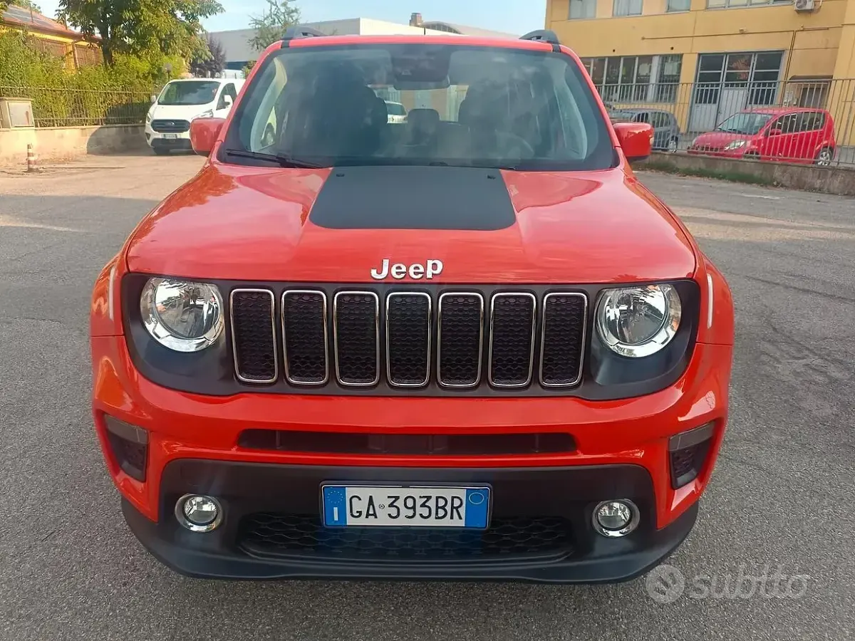 Usata Jeep Renegade Longitude 120 CV (88 kW) 2020 Arancione SUV