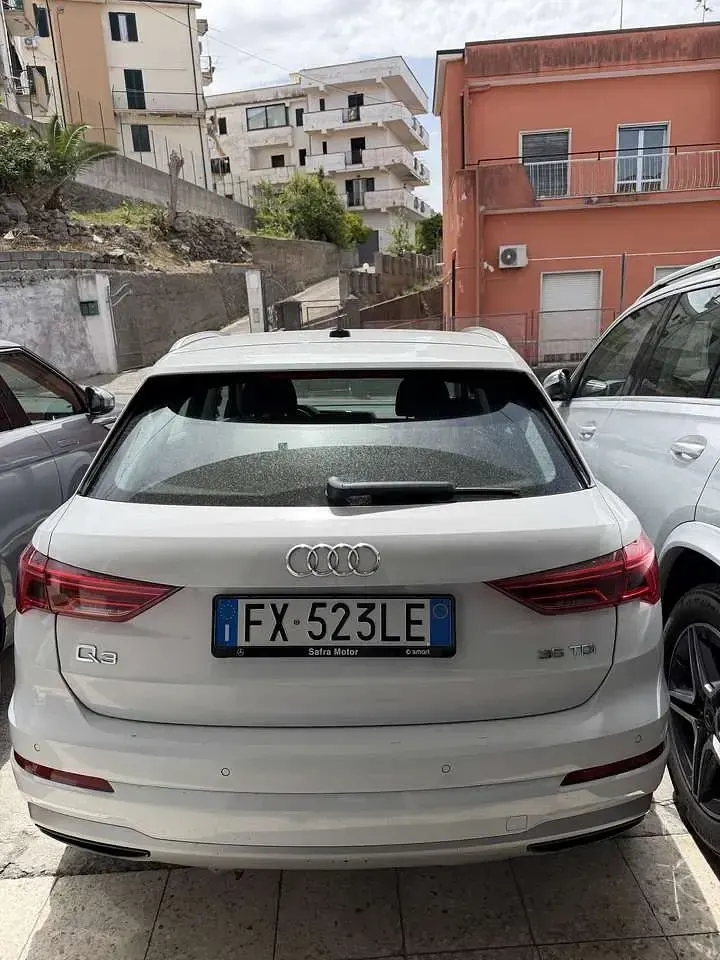 Usata Audi Q3 Advanced 150 CV (110 kW) 2019 Bianco SUV