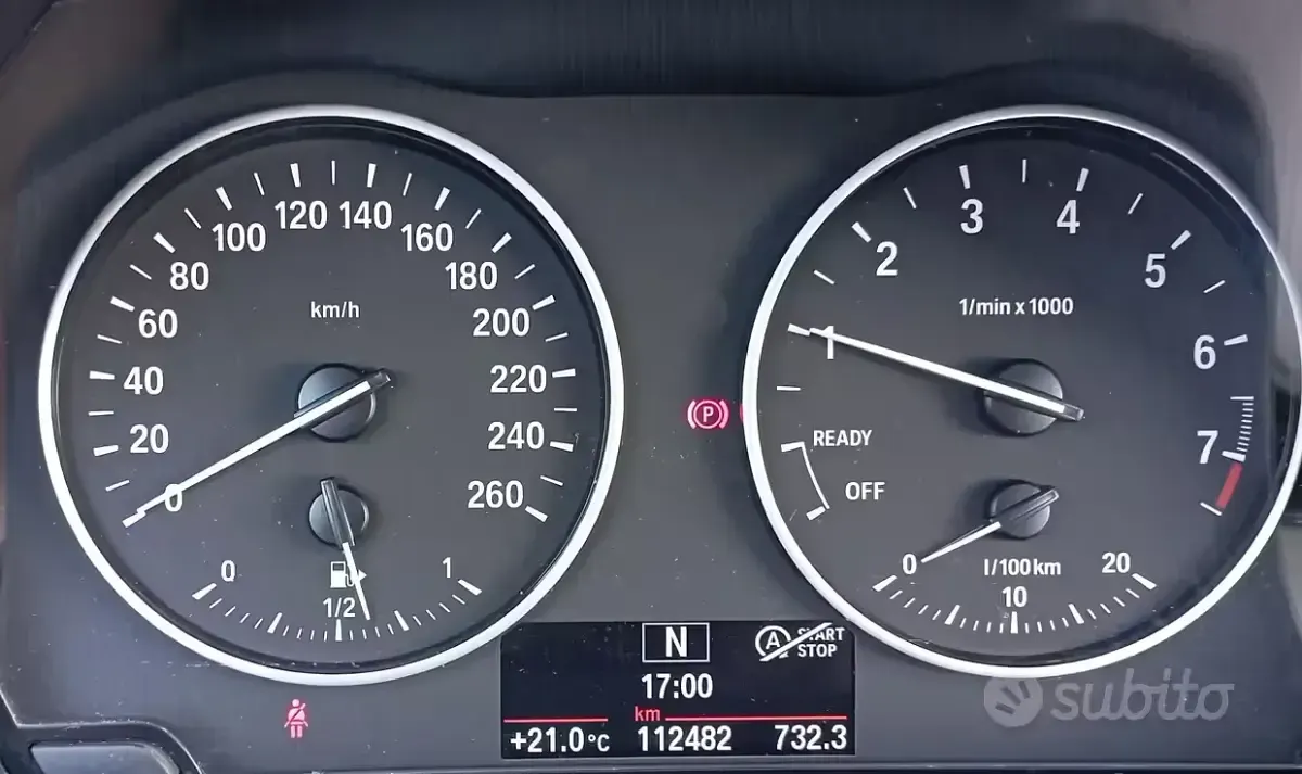 Usata BMW 216 136 CV (100 kW) 2016 Grigio Station wagon