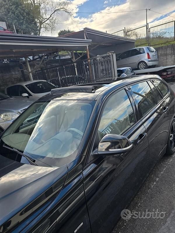 Usata BMW 320 M Sport 2012 Nero Station wagon