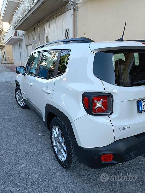 Usata Jeep Renegade 120 CV (88 kW) 2019 Bianco SUV