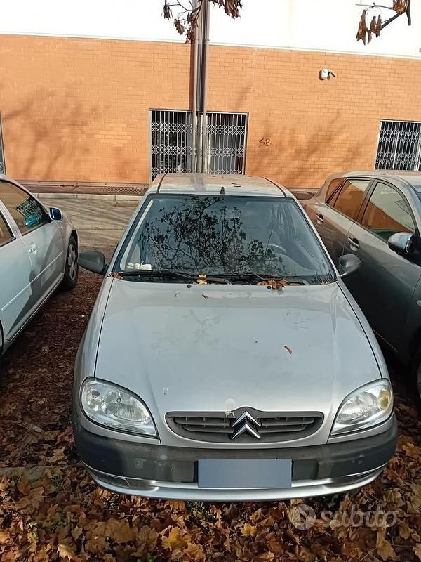 Usata Citroën Saxo 2001 Grigio Utilitaria