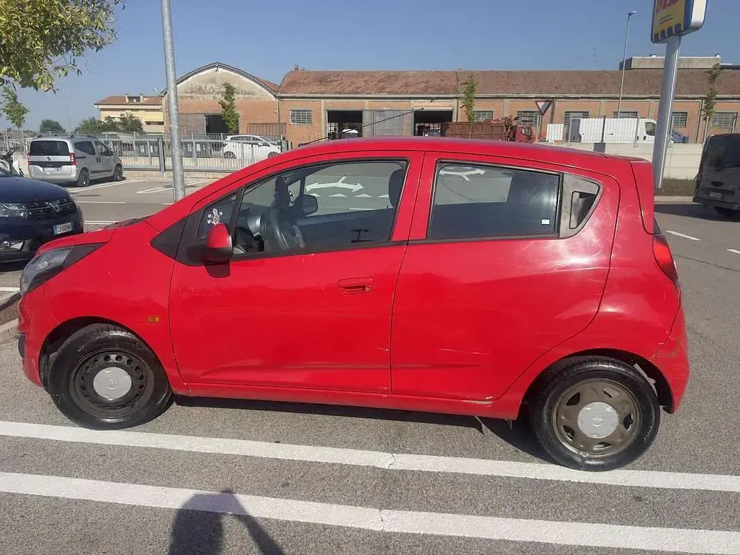 Usata Chevrolet Spark LS 68 CV (50 kW) 2013 Rosso Utilitaria