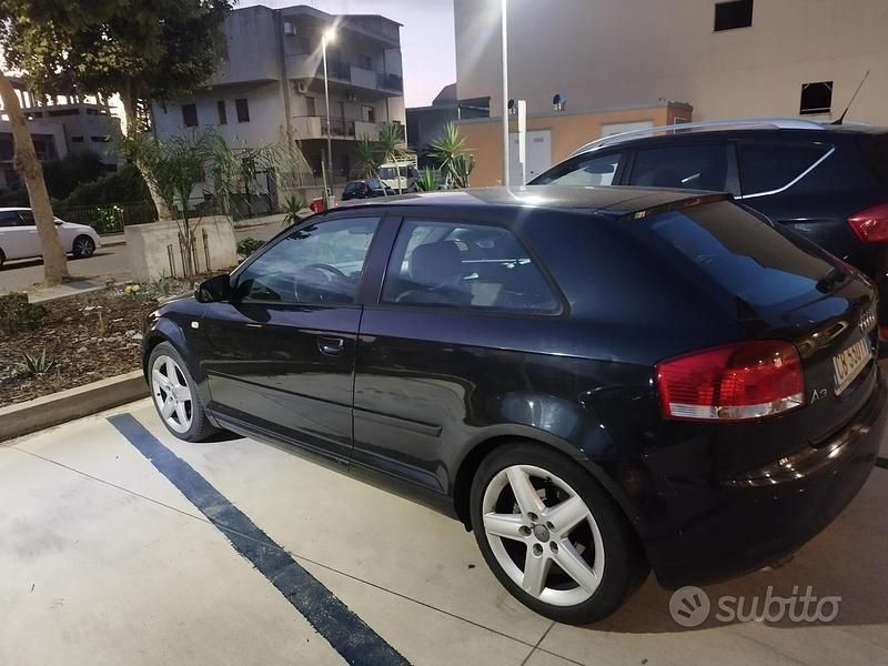 Usata Audi A3 140 CV (102 kW) 2004 Nero Utilitaria