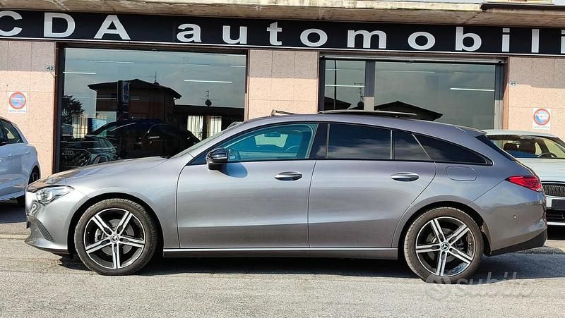 Usata Mercedes CLA200 150 CV (110 kW) 2022 Grigio Station wagon
