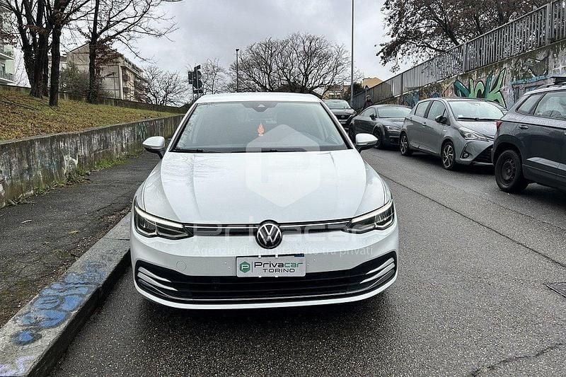 Usata VW Golf VIII Life 115 CV (84 kW) 2022 Bianco Berlina