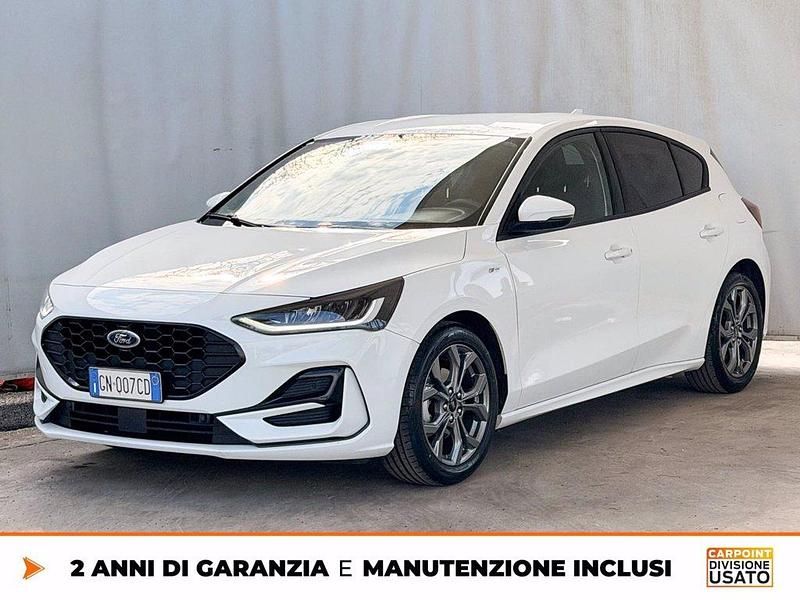 Usata Ford Focus ST-Line X 125 CV (91 kW) 2023 Bianco Berlina