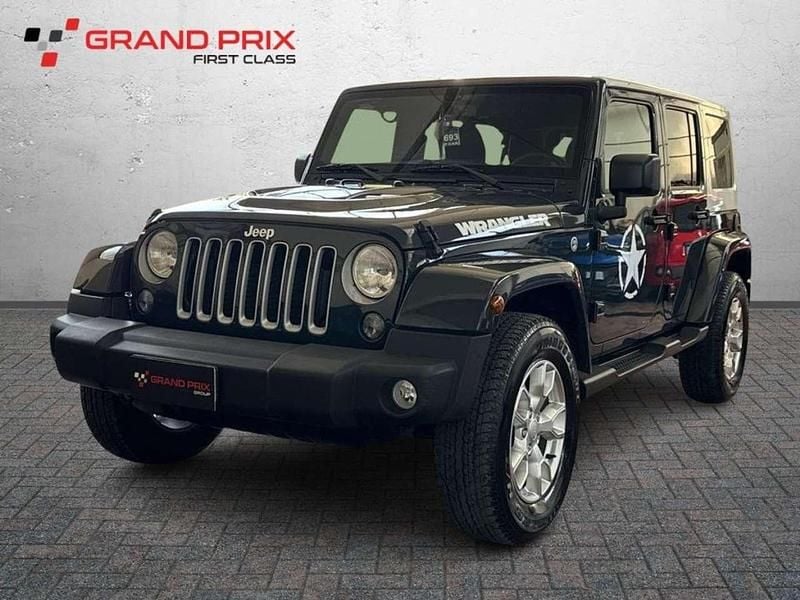 Grigio scuro Usata 2019 Jeep Wrangler Unlimited SUV | 38.900 € (Ottimo prezzo) - Immagine 1/4