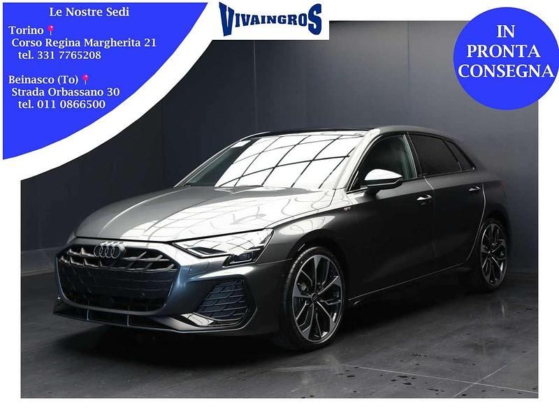 Grigio Nuova 2025 Audi A3 S-line plus Tre volumi | 39.900 € (Ottimo prezzo) - Immagine 1/4