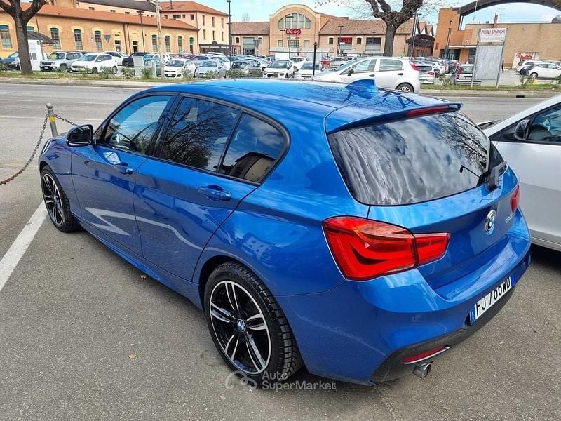 Usata BMW 116 M Sport 116 CV (85 kW) 2017 Blu Utilitaria