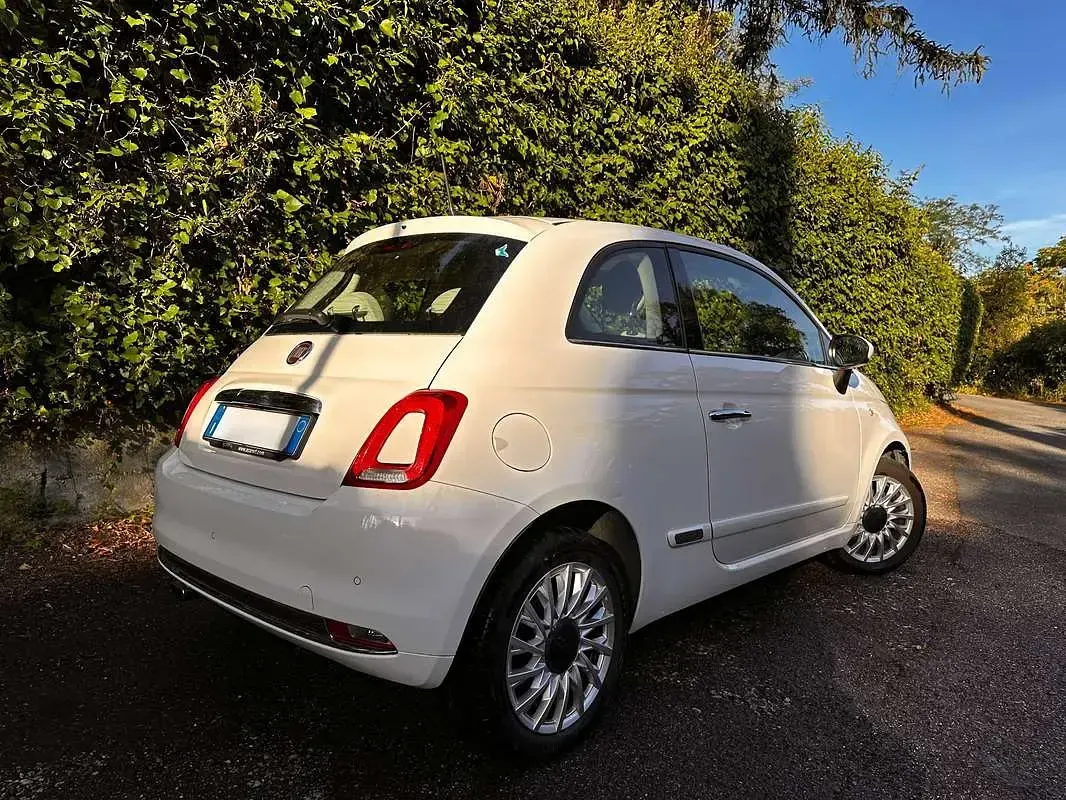 Usata Fiat 500 Lounge 69 CV (50 kW) 2018 Bianco Utilitaria