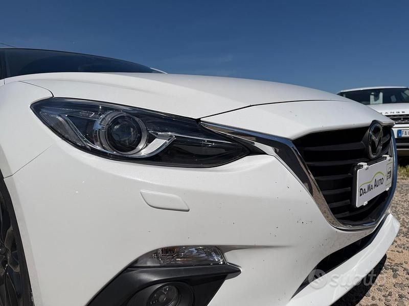Usata Mazda 3 Exceed 105 CV (77 kW) 2016 Bianco Berlina