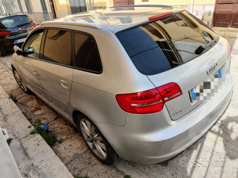 Usata Audi A3 Comfort 105 CV (77 kW) 2012 Grigio Berlina