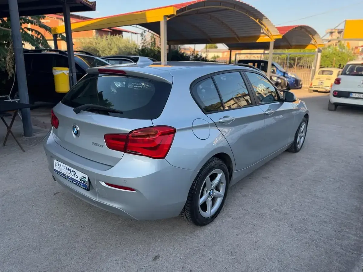 Usata BMW 116 116 CV (85 kW) 2016 Argento Utilitaria