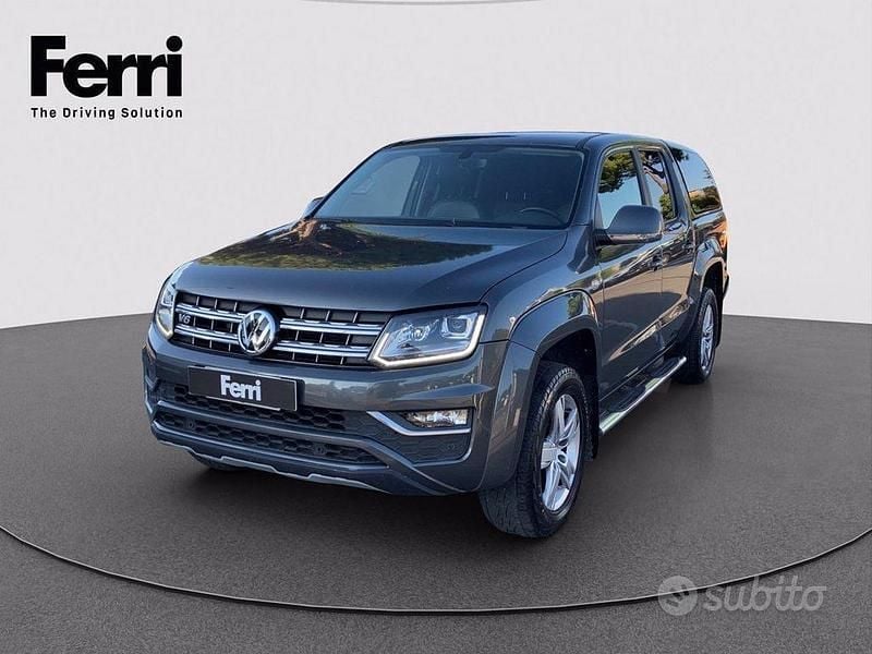 Grigio scuro met Usata 2018 VW Amarok Highline Pick-up | 25.980 € (Super prezzo) - Immagine 1/4