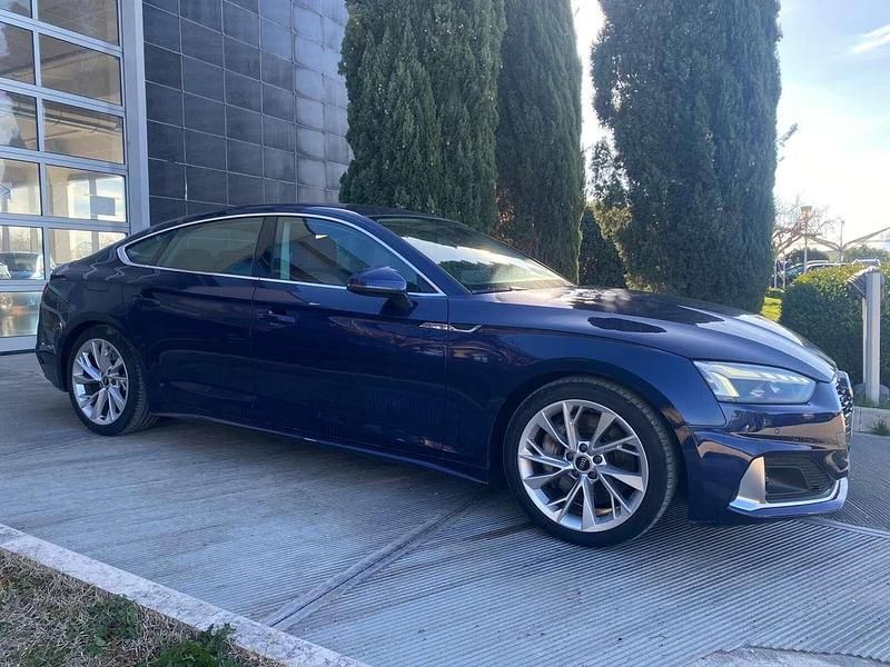 Usata Audi A5 Advanced 286 CV (210 kW) 2022 Blu/azzurro Berlina