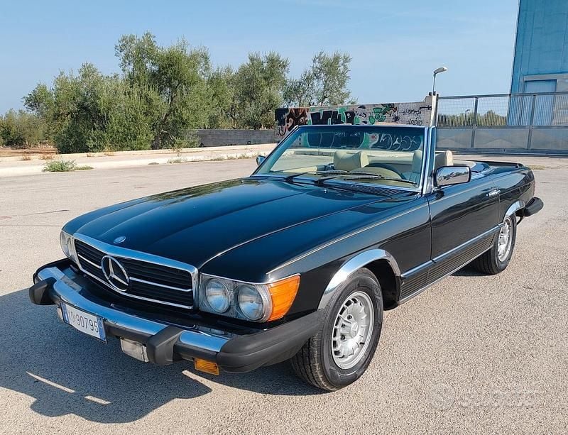 Usata Mercedes SL450 1970 Nero Cabrio
