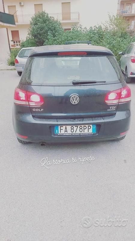 Usata VW Golf VI 2009 Grigio Utilitaria