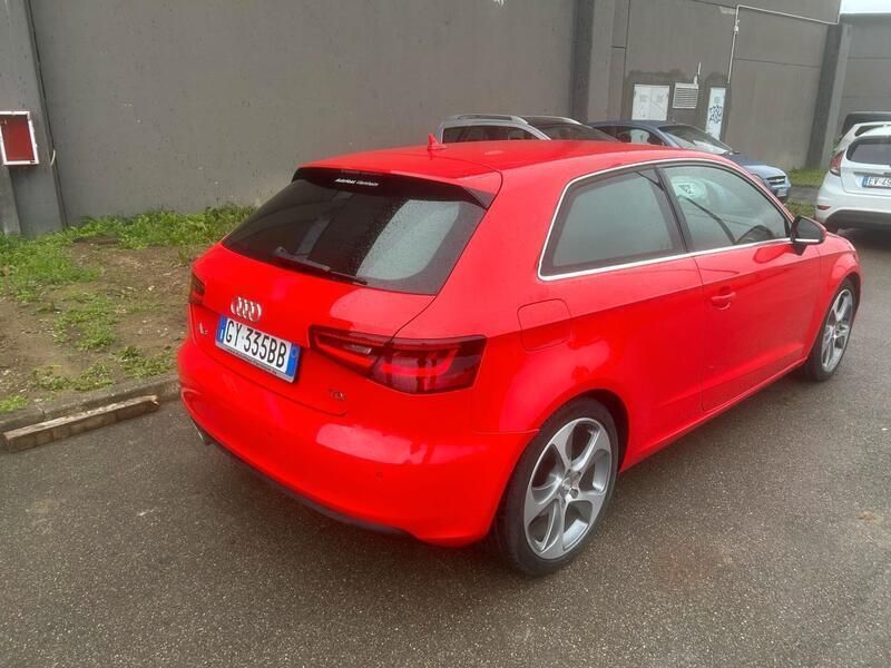 Usata Audi A3 Sport 149 CV (109 kW) 2012 Rosso Berlina