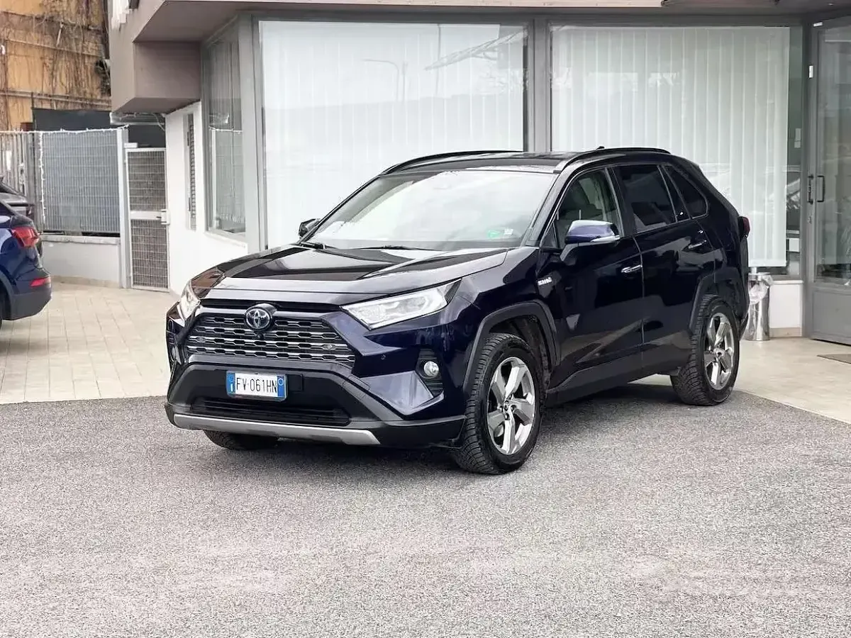 Usata Toyota RAV4 Hybrid 178 CV (130 kW) 2019 Blu/azzurro SUV